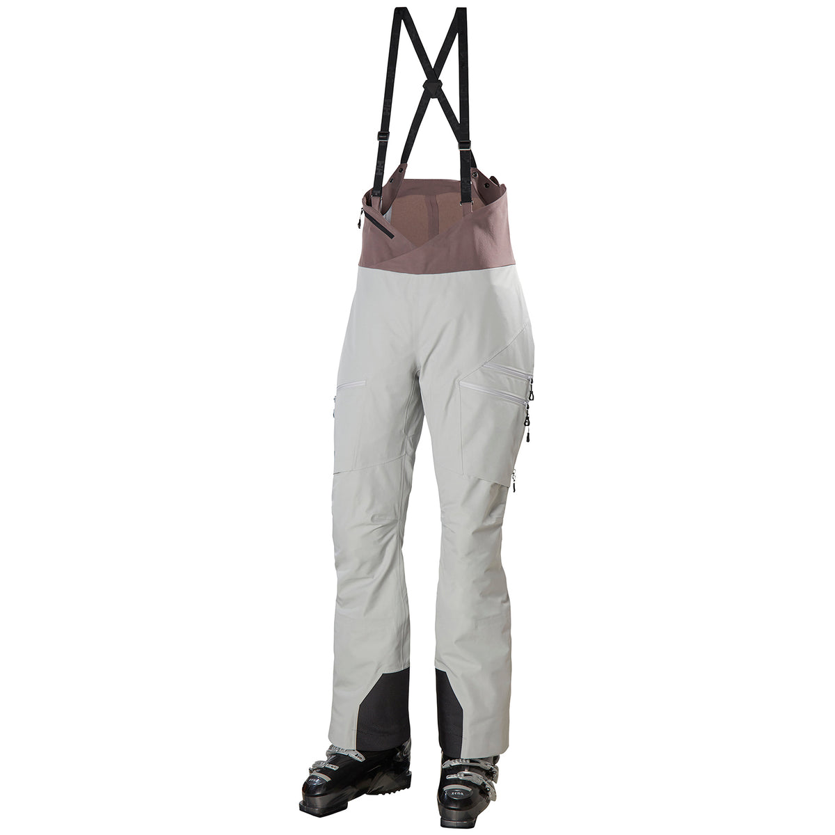 Helly Hansen Odin Mountain Infinity 3L Shell Bibs - Women's Grey Fog