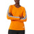 Helly Hansen Lifa Active Stripe Crew - Women's Poppy Orange