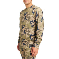 Burton Midweight Crew Top Martini Olive Terra Camo::Martini Olive Terra Camo