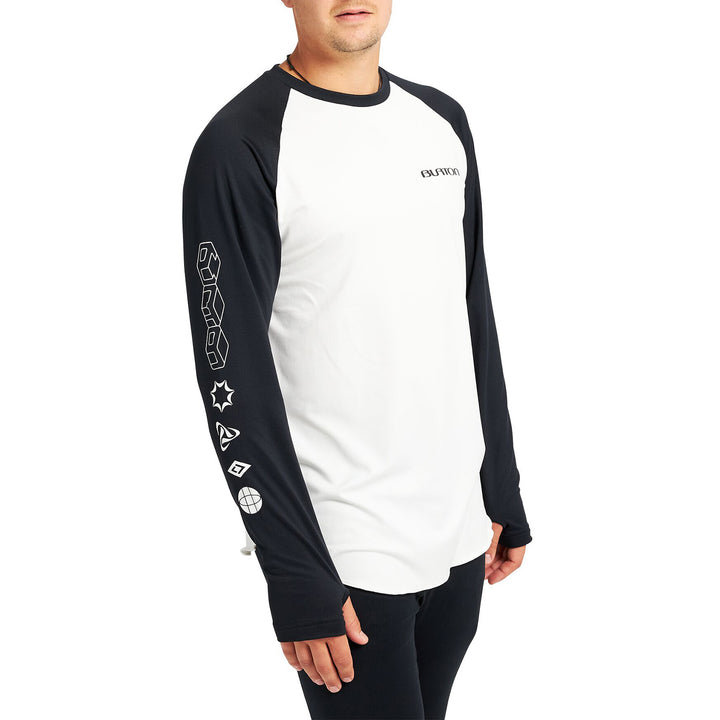 Burton Roadie Tech Tee - Men's Stowe White / True Black