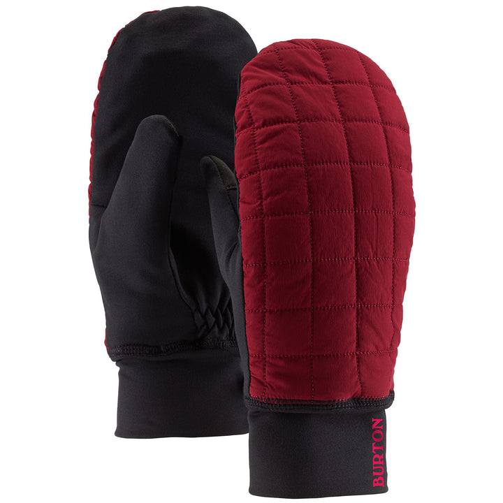 Burton Heavyweight Quilted Mittens Mulled Berry