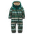 The North Face ThermoBall Eco Bunting - Infants' Night Green Halfdome Fairisle Print