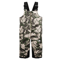 The North Face Snowquest Insulated Bibs - Toddlers' New Taupe Green Explorer Camo Print::New Taupe Green Explorer Camo Print