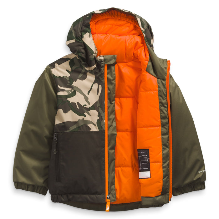 The North Face Snowquest Insulated Jacket - Toddlers' New Taupe Green Explorer Camo Print