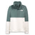 The North Face Tagen 1/4 Zip Fleece - Women's Balsam Green/Gardenia White