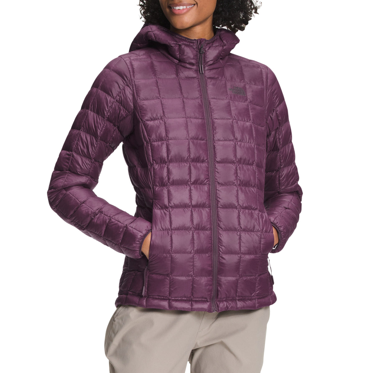 The North Face ThermoBall Eco Hoodie - Women's Blackberry Wine