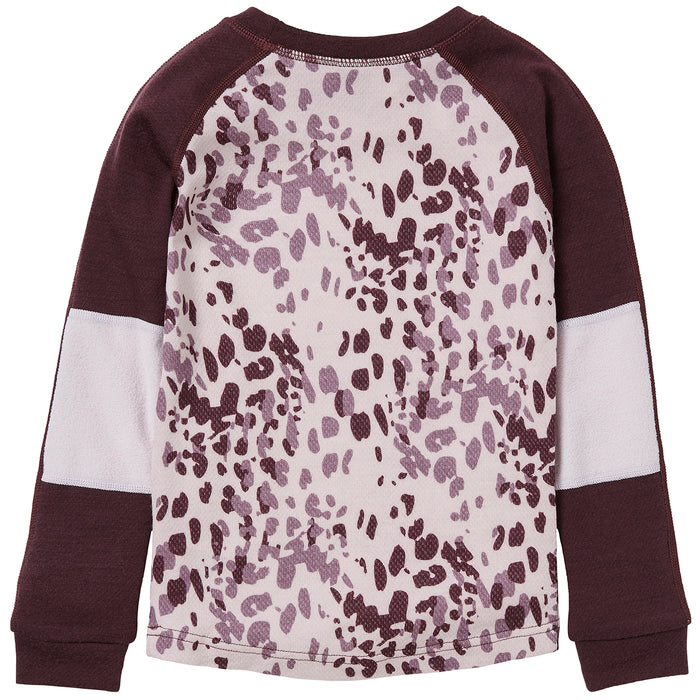 Helly Hansen Graphic Lifa Merino Baselayer Set - Toddlers' Pink Ash AOP