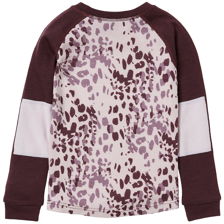 Helly Hansen Graphic Lifa Merino Baselayer Set - Toddlers' Pink Ash AOP