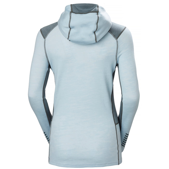 Helly Hansen Lifa Merino Midweight Base Layer Hoodie - Women's Baby Trooper