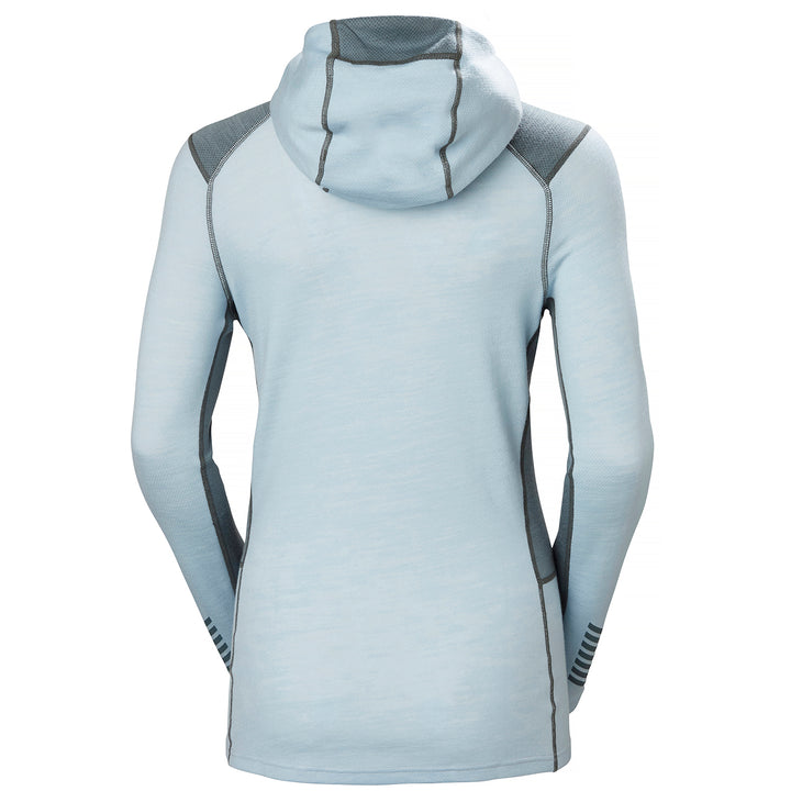 Helly Hansen Lifa Merino Midweight Base Layer Hoodie - Women's Baby Trooper