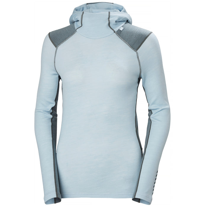 Helly Hansen Lifa Merino Midweight Base Layer Hoodie - Women's Baby Trooper