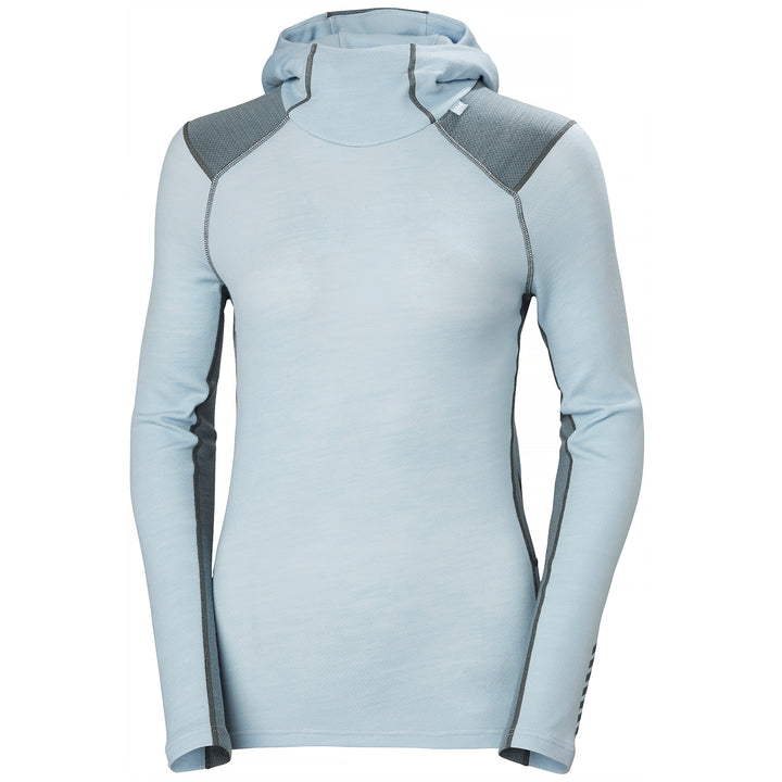 Helly Hansen Lifa Merino Midweight Base Layer Hoodie - Women's Baby Trooper