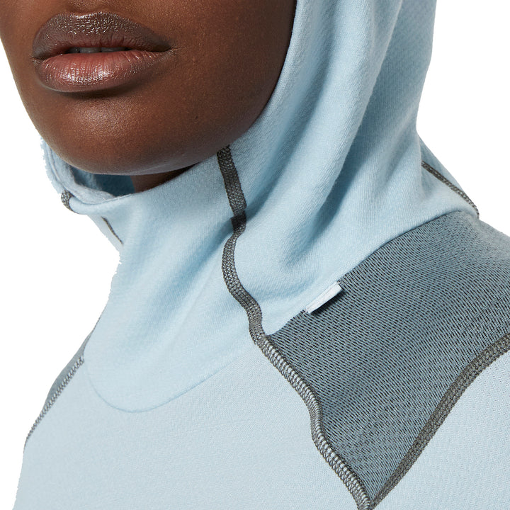 Helly Hansen Lifa Merino Midweight Base Layer Hoodie - Women's Baby Trooper