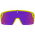 Spy Monolith 5050 Sunglasses Matte Neon Yellow/Happy Bronze Purple Spectra Mirror