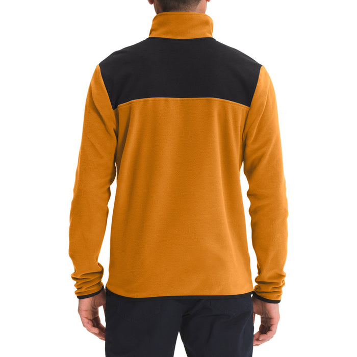 The North Face TKA Glacier 1/4 Zip Citrine Yellow/TNF Black