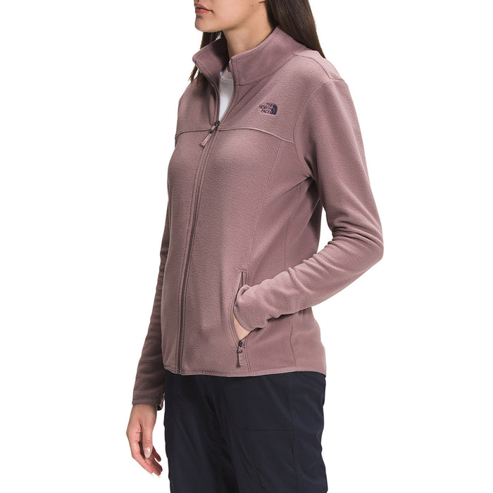 The North Face TKA Glacier Full Zip Jacket - Women's Twilight Mauve