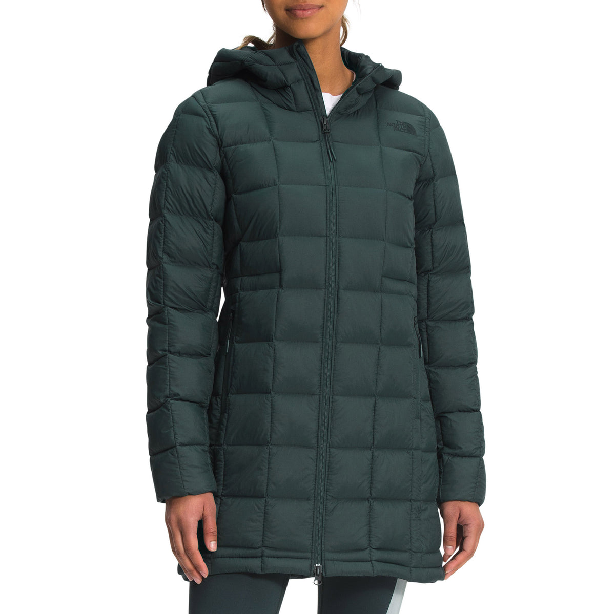 The North Face ThermoBall Super Parka - Women's Dark Sage Green