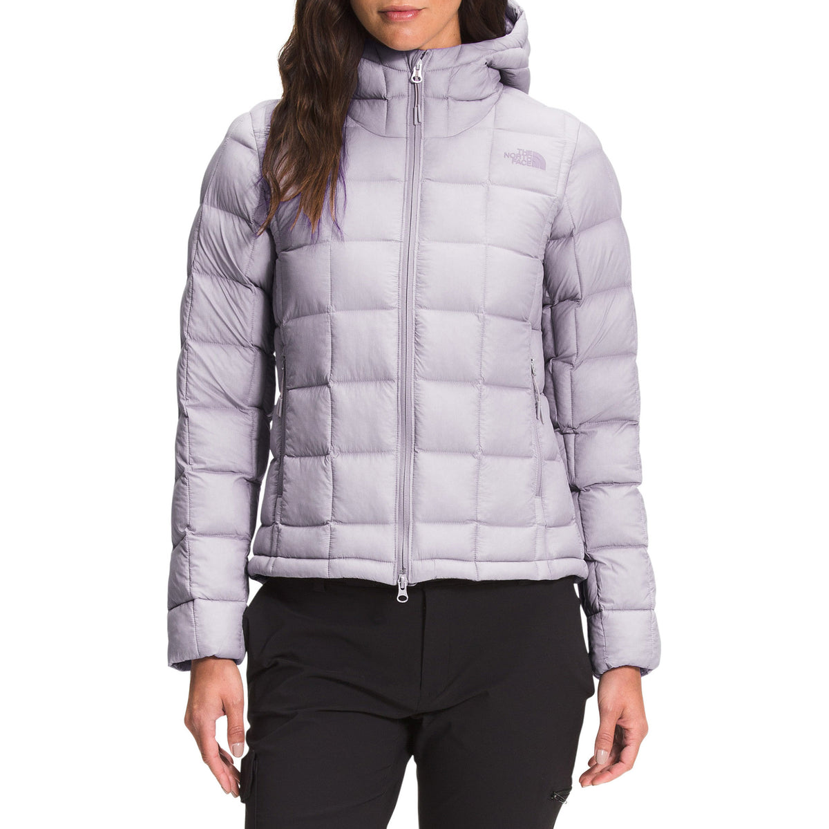 The North Face ThermoBall Super Hoodie - Women's Minimal Grey