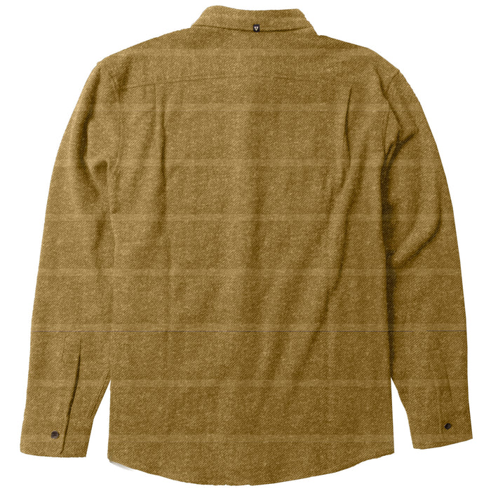Vissla Shaver Long-Sleeve Flannel - Men's Gold Coral