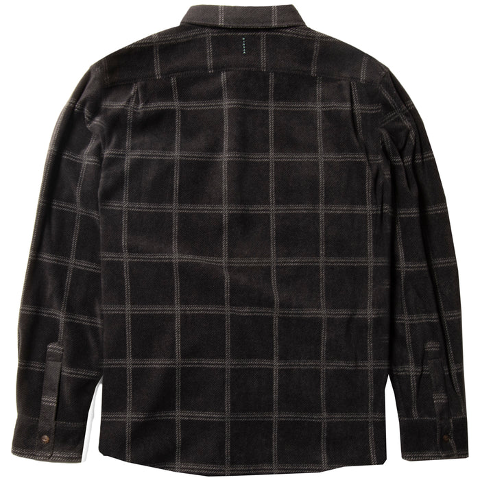 Vissla Eco-Zy Long-Sleeve Polar Flannel - Men's Phantom