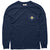 Vissla Beginning Long-Sleeve Pocket T-Shirt - Men's Dark Denim