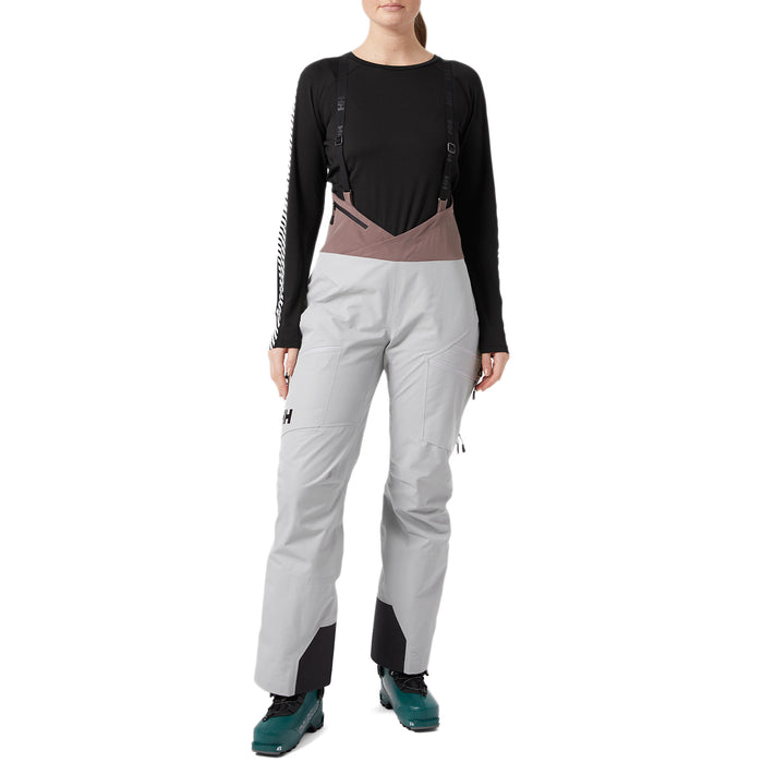 Helly Hansen Odin Mountain Infinity 3L Shell Bibs - Women's Grey Fog