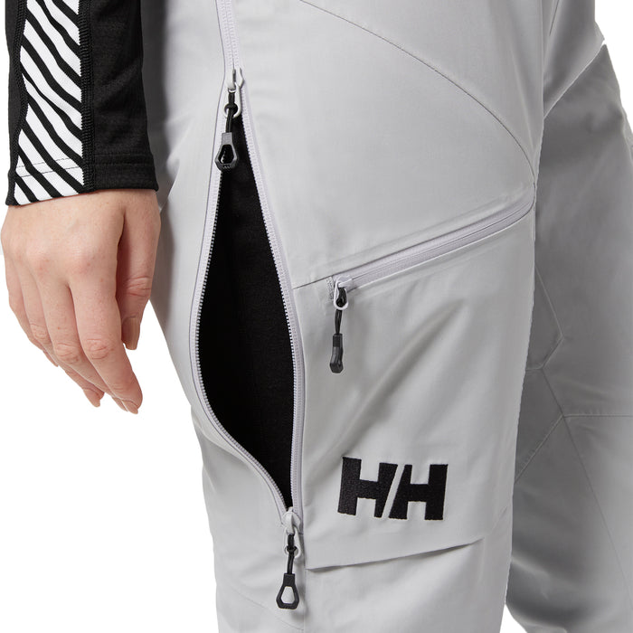 Helly Hansen Odin Mountain Infinity 3L Shell Bibs - Women's Grey Fog