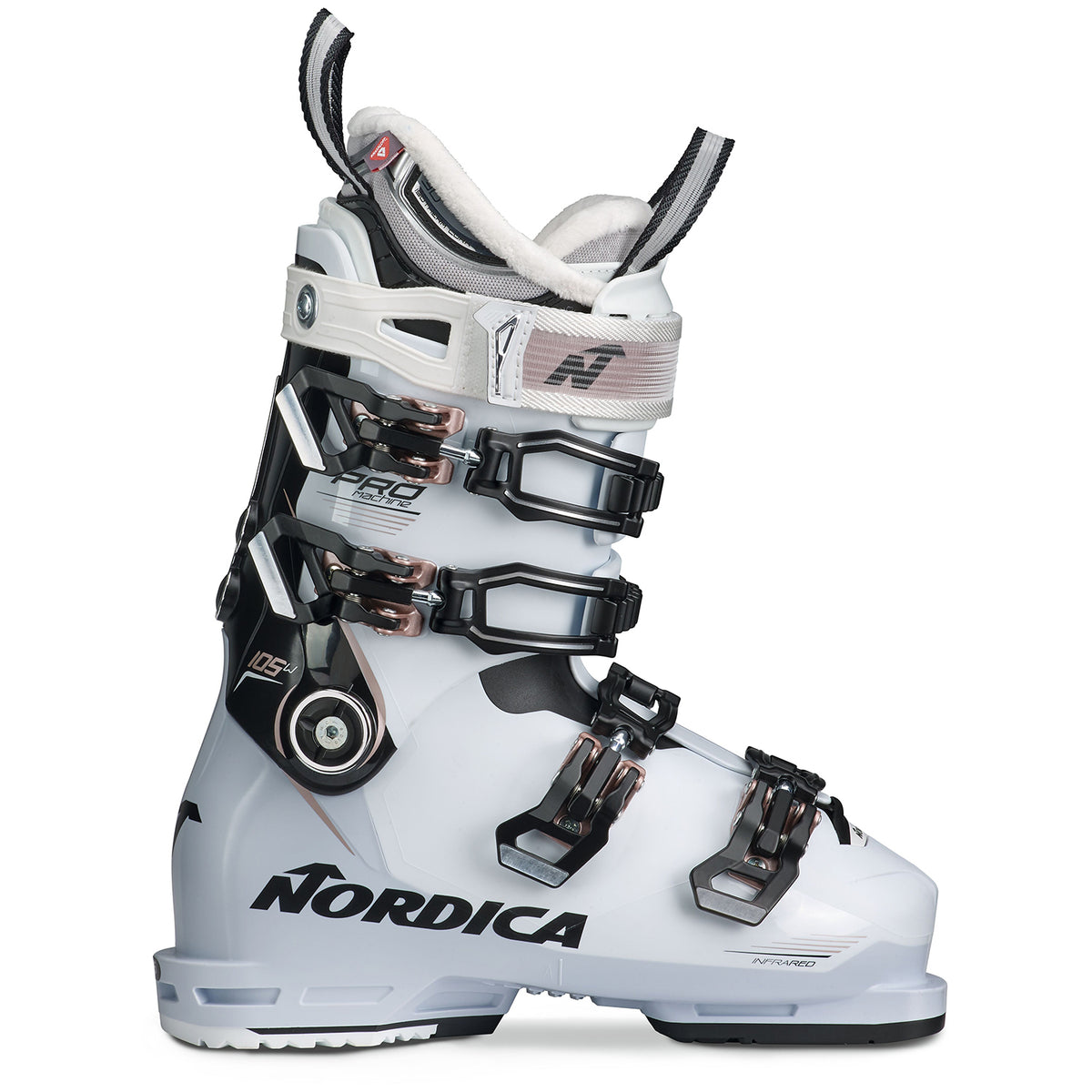Nordica Promachine 105 W Ski Boots - Women's 2022 White/Black/Pink