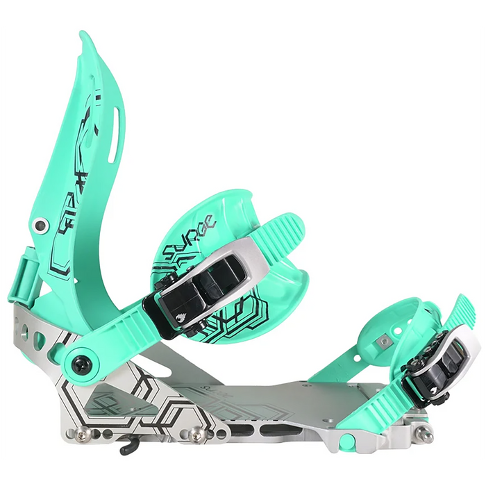 Spark R&D Surge Splitboard Bindings - Women's 2022 Mint/Metal
