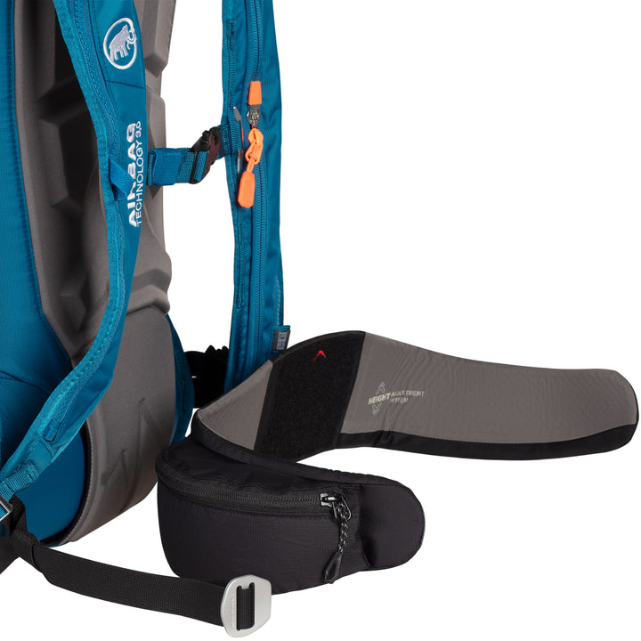 Mammut Light Protection Airbag 3.0 Backpack (Set with Airbag) Sapphire/Black