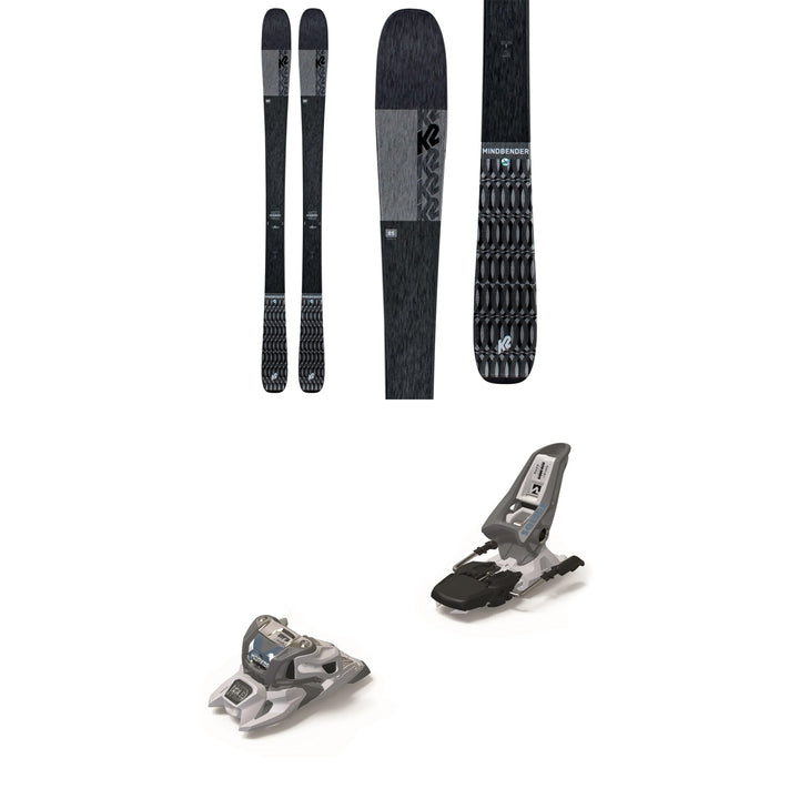 K2 Mindbender 85 Alliance Skis + Marker Squire 11 ID Ski Bindings - Women's 2021
