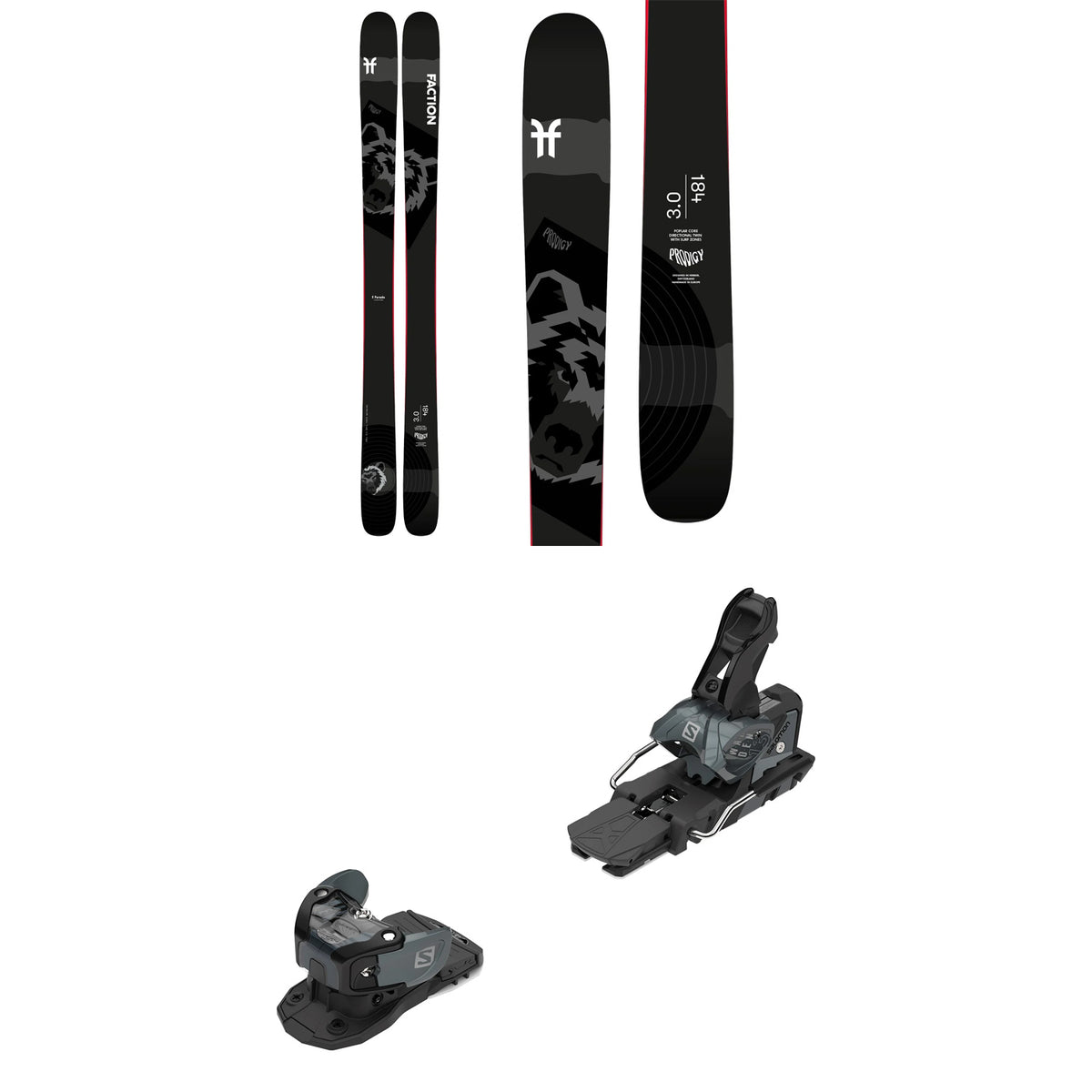 Icelantic Maiden 111 Skis + Salomon Warden MNC 13 Ski Bindings - Women's 2021