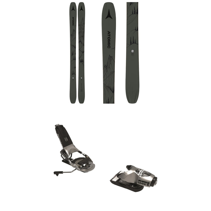 Atomic Bent Chetler 100 Skis + Look Pivot 15 GW Ski Bindings 2021