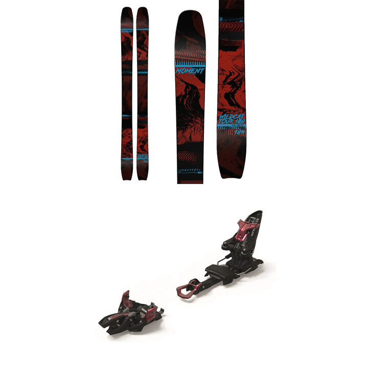 Moment Wildcat Tour 108 Skis + Marker Kingpin 13 Alpine Touring Ski Bindings 2021