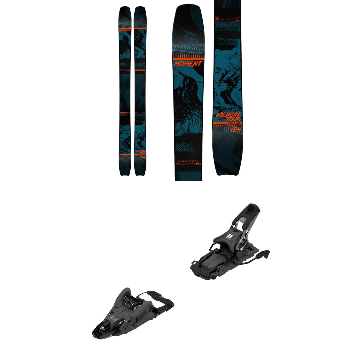 Moment Wildcat Tour Skis + Armada Shift MNC 13 Alpine Touring Ski Bindings 2021