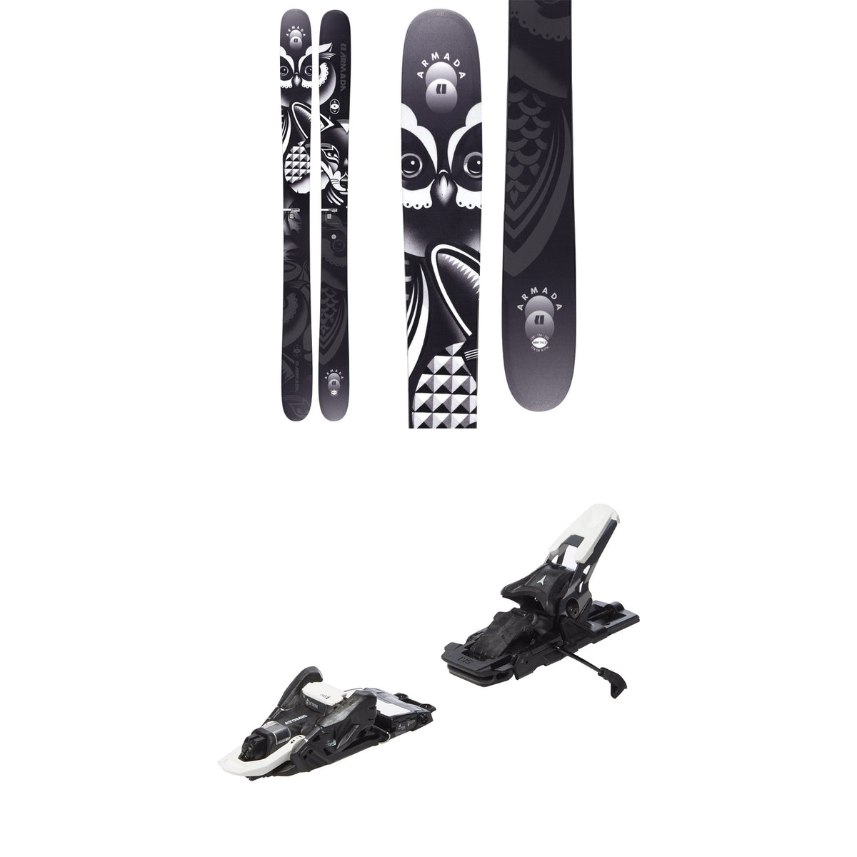 Armada ARW 116 VJJ UL Skis + Atomic Shift MNC 10 Alpine Touring Ski Bindings - Women's 2021