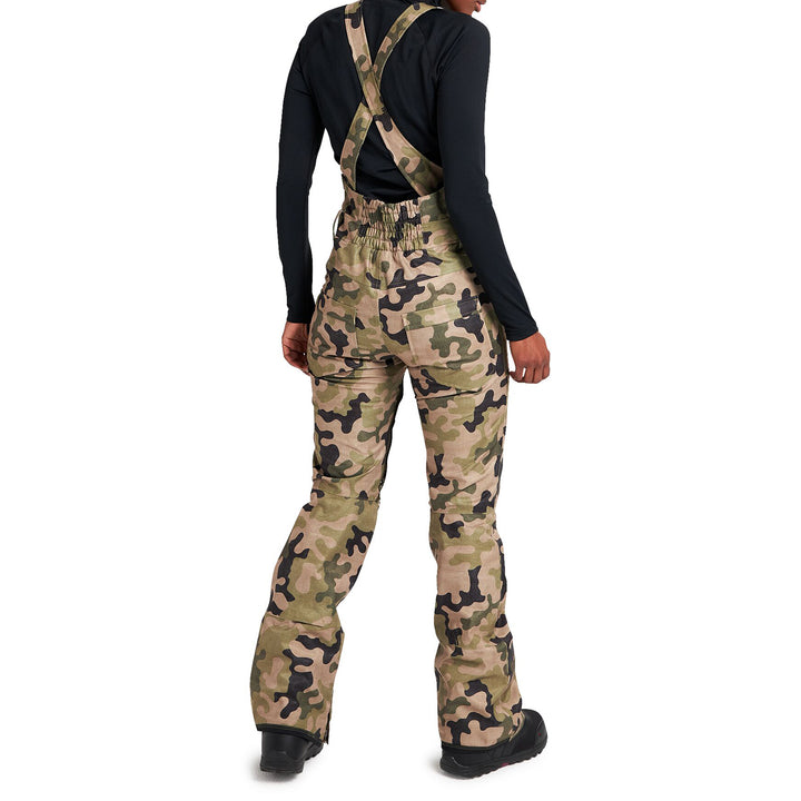 Burton Avalon Bib Pants - Women's Martini Olive Terra Camo