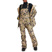 Burton Avalon Bib Pants - Women's Martini Olive Terra Camo::Martini Olive Terra Camo