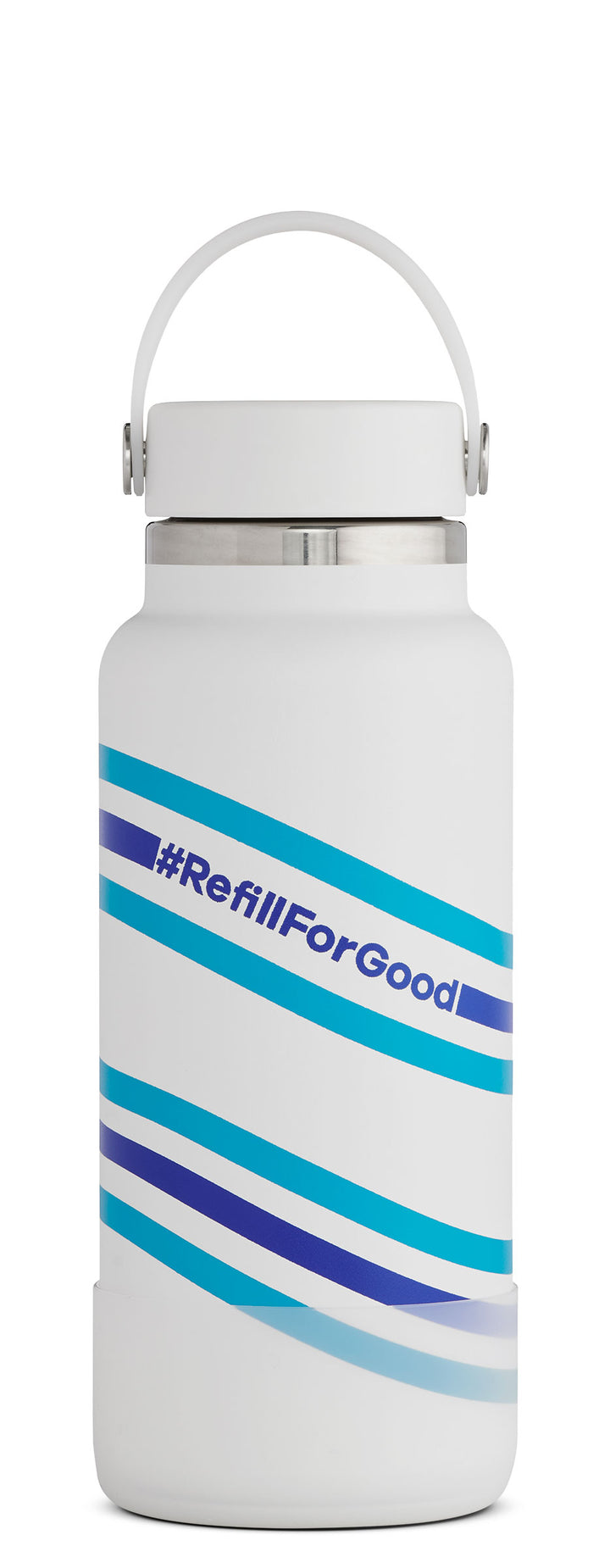 Hydro Flask Refill for Good 32oz Wide Mouth Water Bottle Whitecap