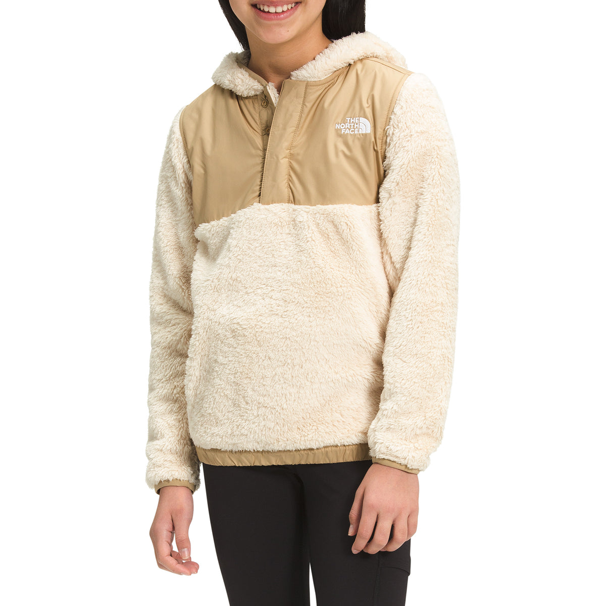 The North Face Suave Oso Pullover - Girls' Bleached Sand