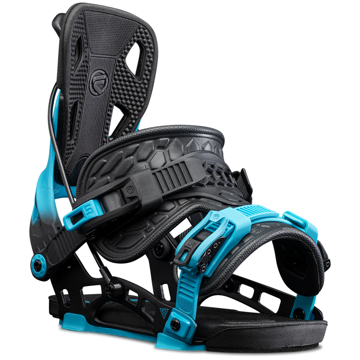 Flow NX2 Fusion Snowboard Bindings 2023 Flash Blue