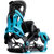 Flow NX2 Fusion Snowboard Bindings 2023 Flash Blue