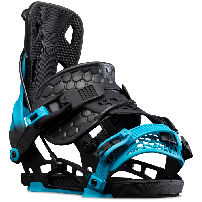 Flow NX2 Hybrid Snowboard Bindings 2023 Flash Blue