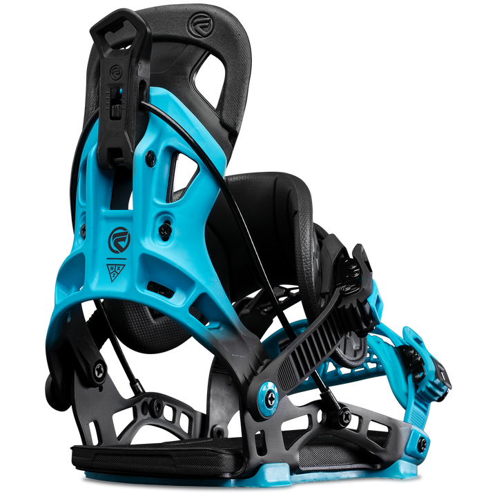 Flow NX2 Hybrid Snowboard Bindings 2023 Flash Blue