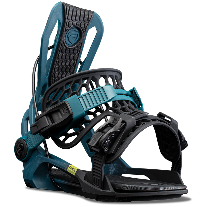 Flow Fenix Snowboard Bindings 2024 Petrol Blue