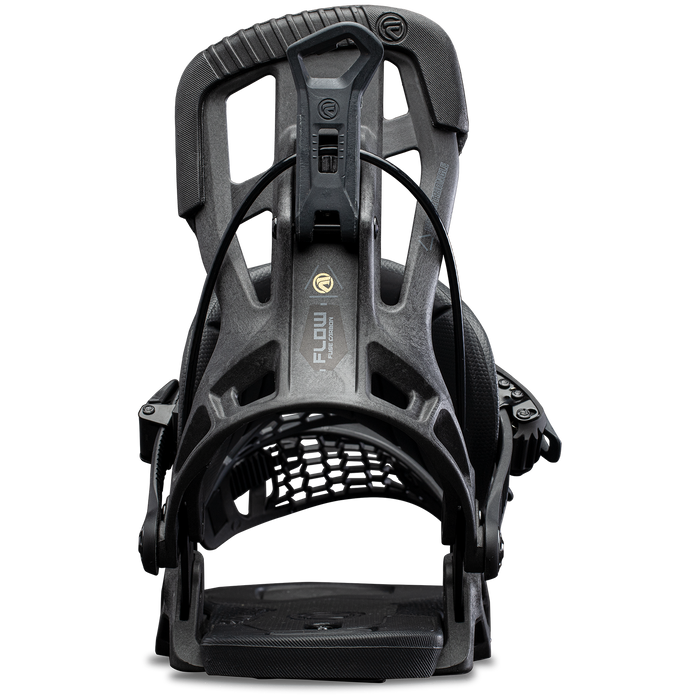 Flow Fuse Carbon Hybrid Snowboard Bindings 2023 Graphite