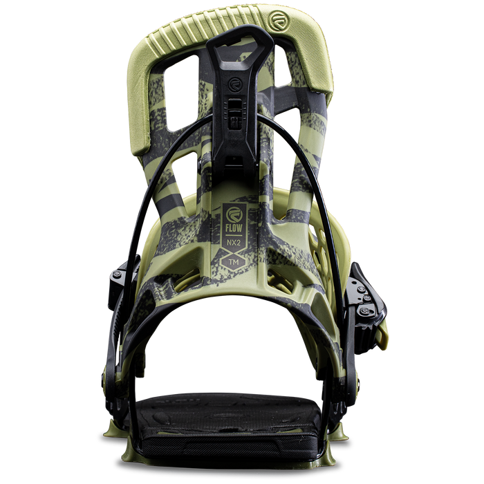 Flow NX2 Team Fusion Snowboard Bindings 2023 Camoss