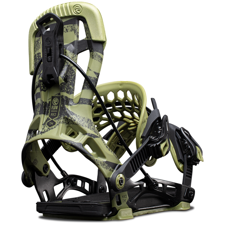Flow NX2 Team Fusion Snowboard Bindings 2023 Camoss