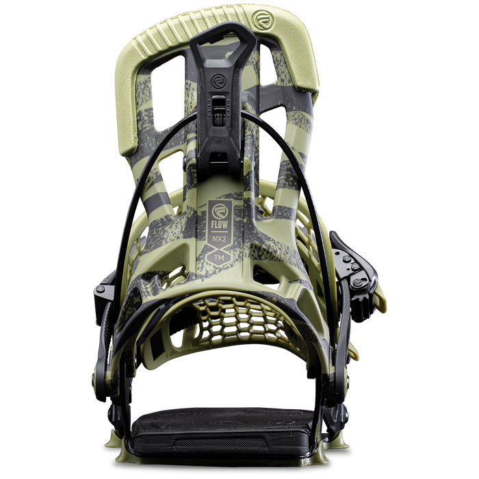 Flow NX2 Team Hybrid Snowboard Bindings 2023 Camoss