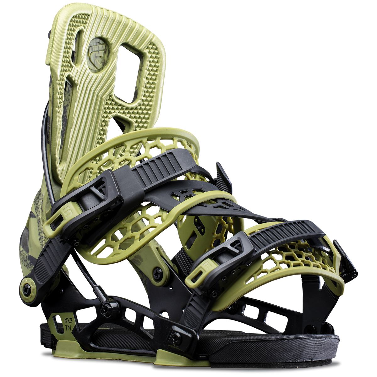 Flow NX2 Team Hybrid Snowboard Bindings 2023 Camoss